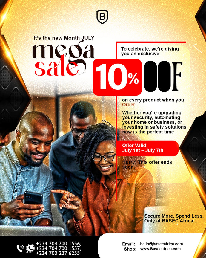 July Mega Sale – Invest in Security While Saving More