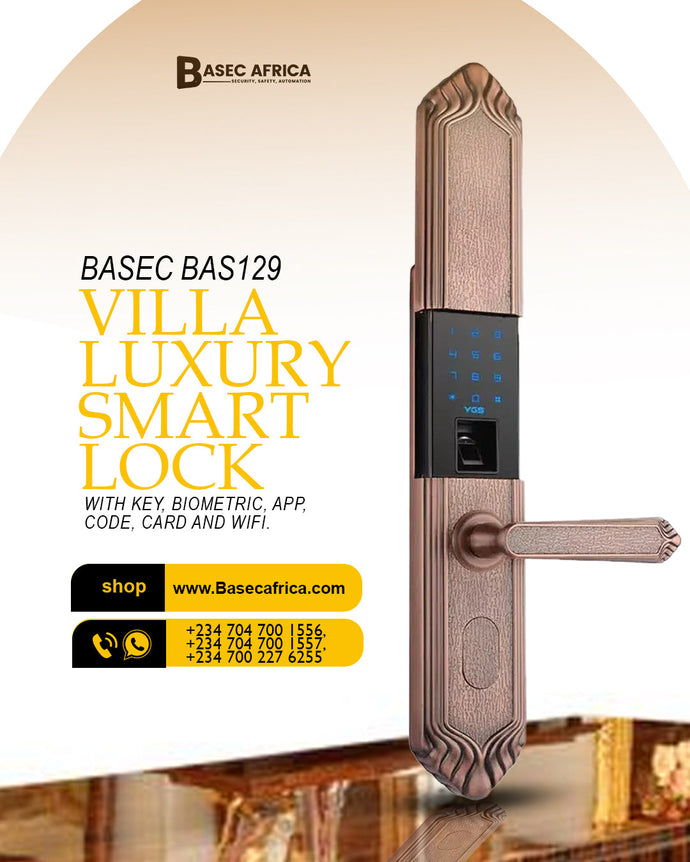 why Basec BAS129 Villa Luxury Smart Lock considered better than many alternatives: