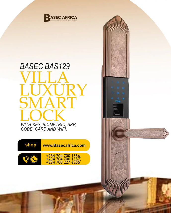why Basec BAS129 Villa Luxury Smart Lock considered better than many alternatives: