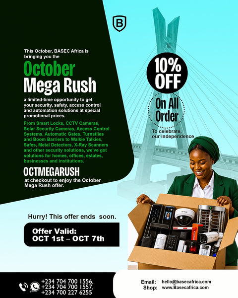 Celebrating Nigeria’s Independence with Security, Safety & Smart Technology: BASEC Africa’s October Mega Rush
