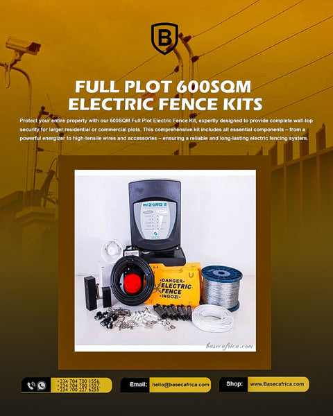 Full Plot 600SQM Electric Fence Kit 🛑⚡