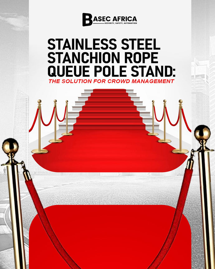 Stainless Steel Stanchion Rope Queue Pole Stand: The Ultimate Solution for Crowd Management