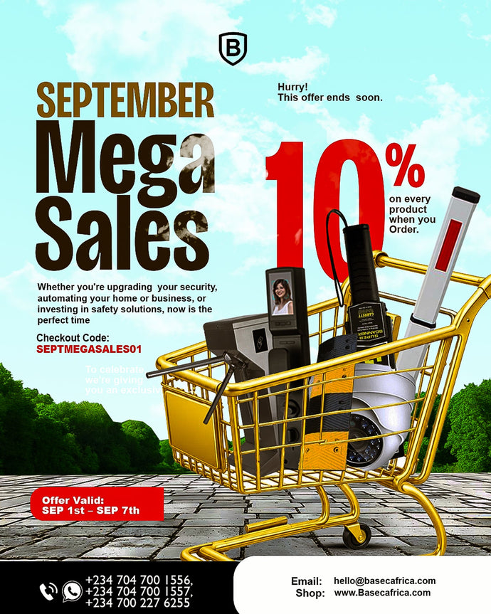 SEPTEMBER MEGA SALES IS HERE!
