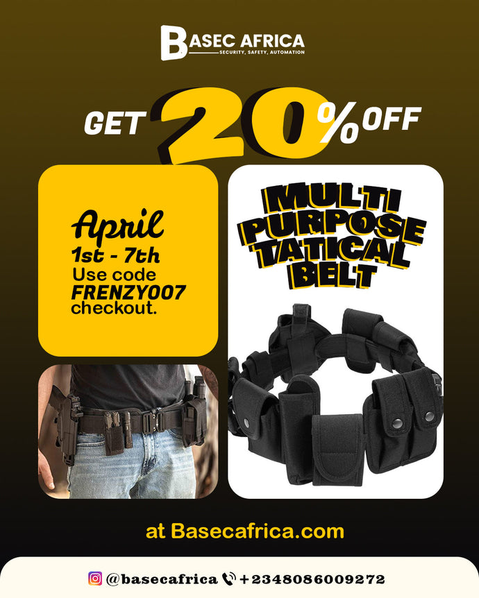 The Ultimate Multi-Purpose Tactical Belt: A Must-Have for Every Adventure