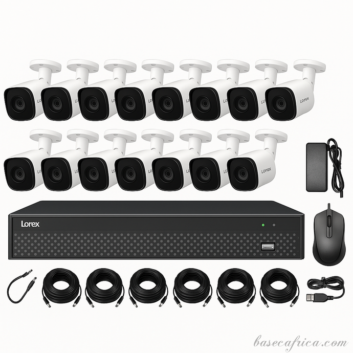 Discover Basec Africa's 16PCS Hybrid Outdoor Camera Kit for Enhanced Safety and Security Solutions Across Africa