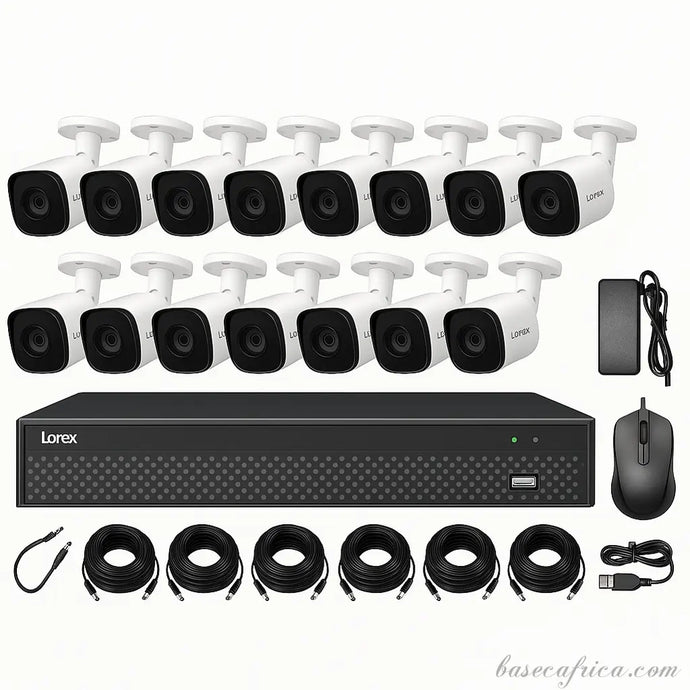 Discover Basec Africa's 16PCS Hybrid Outdoor Camera Kit for Enhanced Safety and Security Solutions Across Africa