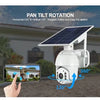 4G Solar PTZ Camera With 2 Way Audio. Standalone 360 Degree PTZ Camera