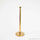Basec BAS-SPGM Gold Stainless Steel Stanchion –Manual, 1 Pole