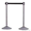 Basec BAS-SPS Silver Stainless Steel Stanchion –Isolated, 2Poles