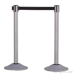 Basec BAS-SPS Silver Stainless Steel Stanchion –Isolated, 2Poles