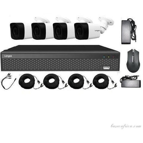 5MP 4-Camera Outdoor Hikvision CCTV Security System