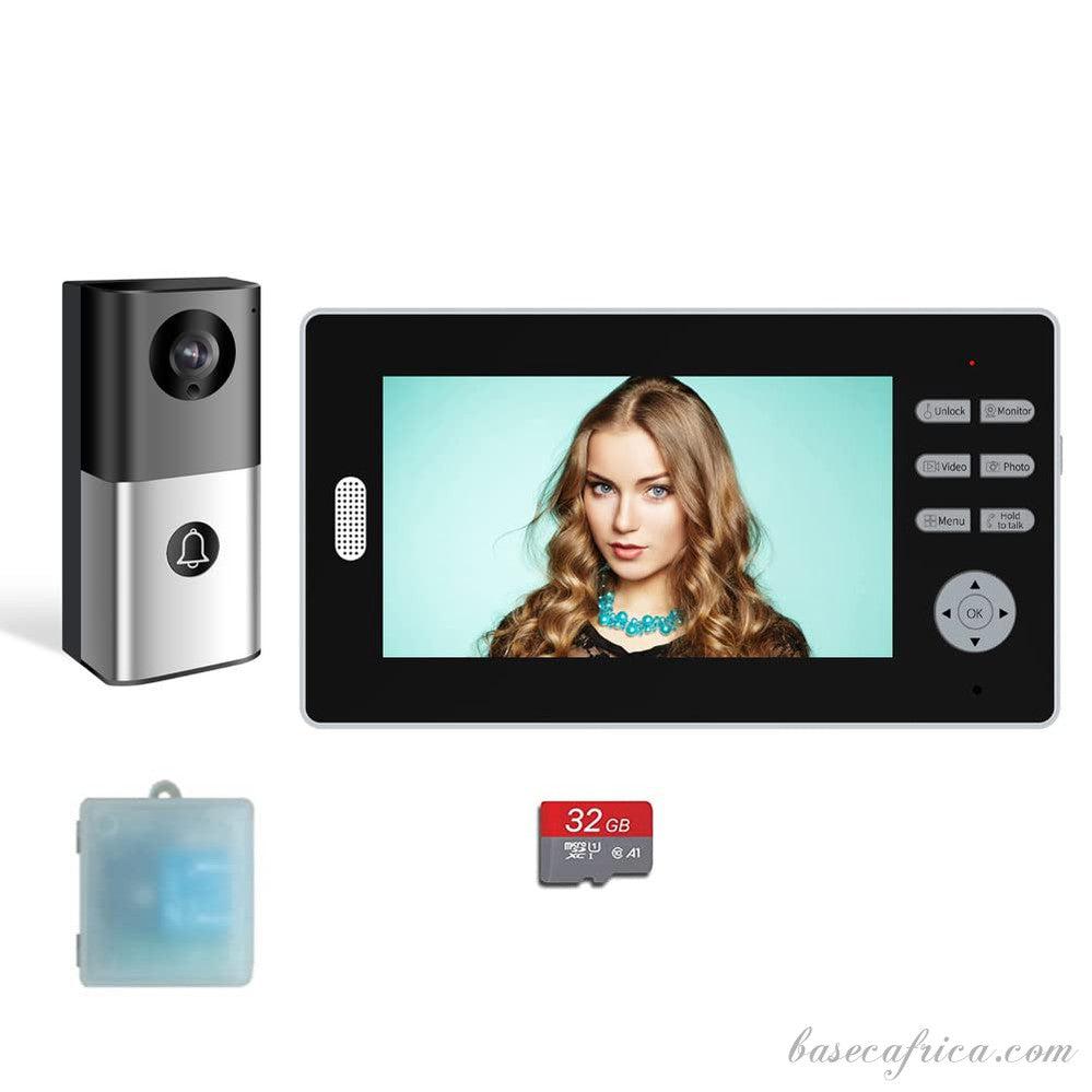 Basec BAS93DP Wireless Video Door Phone For Homes and Offices