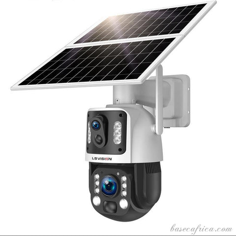 5MP DUAL LENS 4G 360 WIFI SOLAR CCTV CAMERA