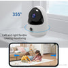 Basec 2MP A2 Egg Shape Low Power Battery Wifi Camera