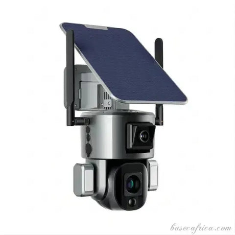 5MP DUAL LENS 4G 360 WIFI SOLAR CCTV CAMERA