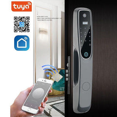 Basec BAS133 Smart Lock with Camera, Fingerprint, Tuya APP, Etc