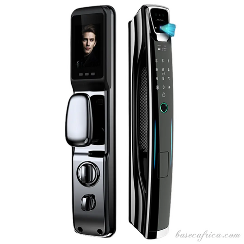 Basec BAS122 Smart Lock Key with Facial Recognition, Camera, Fingerprint, Etc
