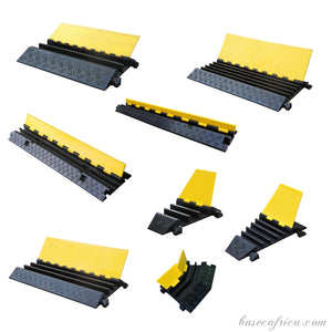 Heavy Duty Cable Protector Speed Bump - Multi-Channel Road Barrier