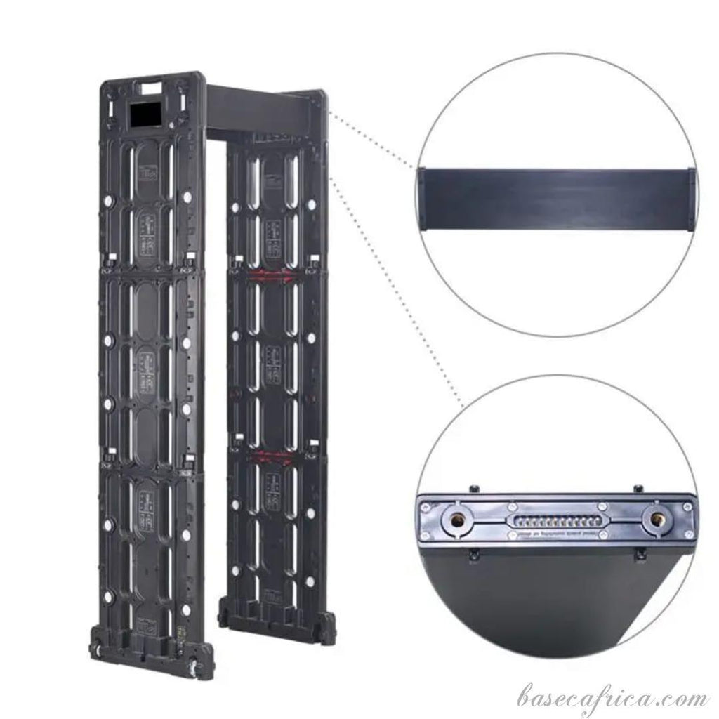 Basec BAS24Z-ACF Dismantable Portable Archive Waterproof AC Walk Through Metal Detector