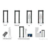 Basec BAS24Z-ACF Dismantable Portable Archive Waterproof AC Walk Through Metal Detector