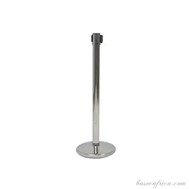 Basec BAS-SPS Silver Stainless Steel Stanchion –Isolated, 1Pole