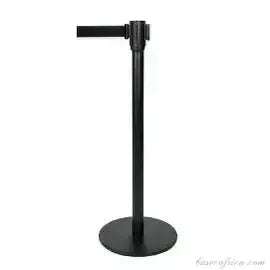Basec BAS-SPB Black Stainless Steel Stanchion –Isolated, 1Pole