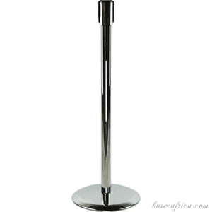 Basec BAS-SPS Silver Stainless Steel Stanchion –Isolated, 1Pole