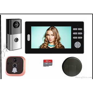 BAS93DP WIRELESS VIDEO DOORPHONE