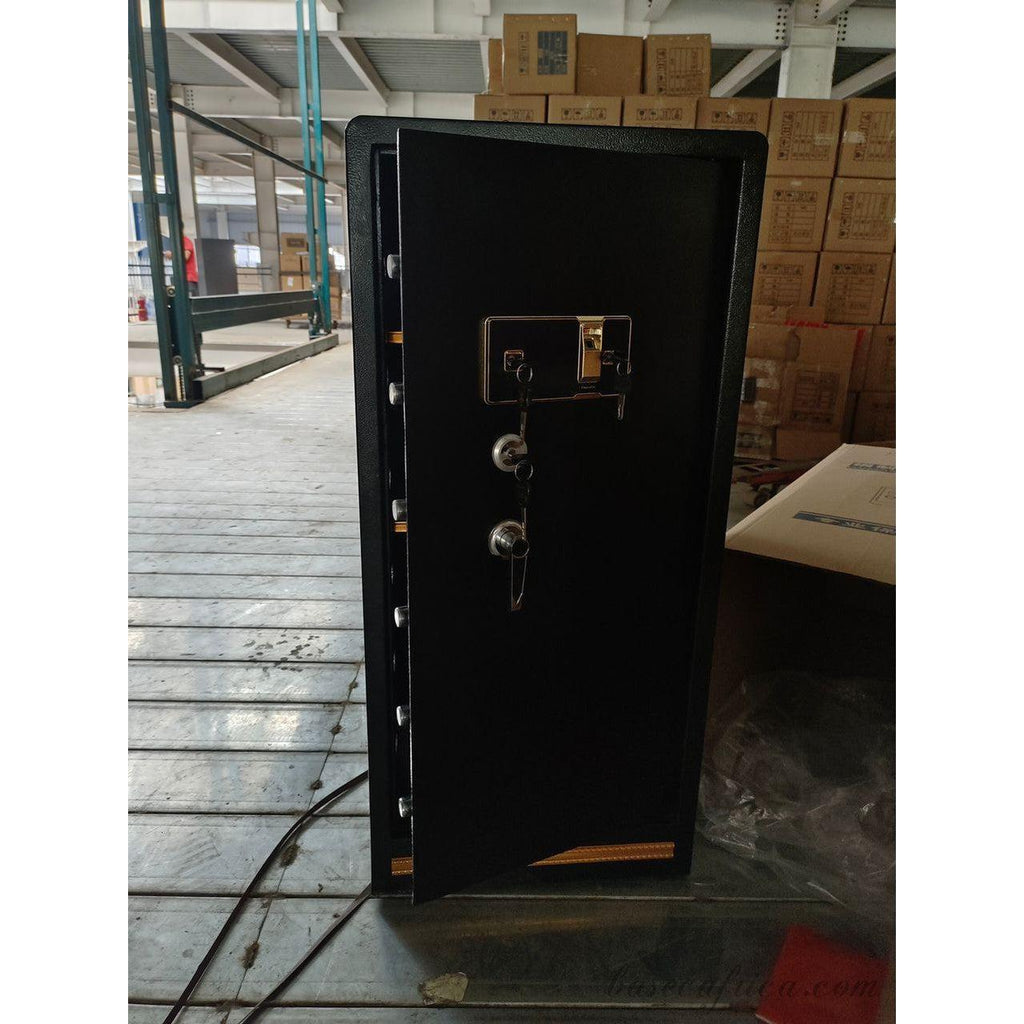 BAS120CM-3 Basec Luxury Fireproof Safe Box With, Fingerprint, Password and Manual Key Unlock