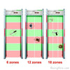 BASEC BAS12Z 12 Zones Walk-Through Metal Detector