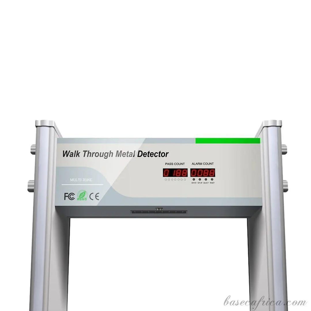 BASEC BAS12Z 12 Zones Walk-Through Metal Detector