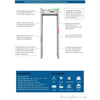 BASEC BAS12Z 12 Zones Walk-Through Metal Detector