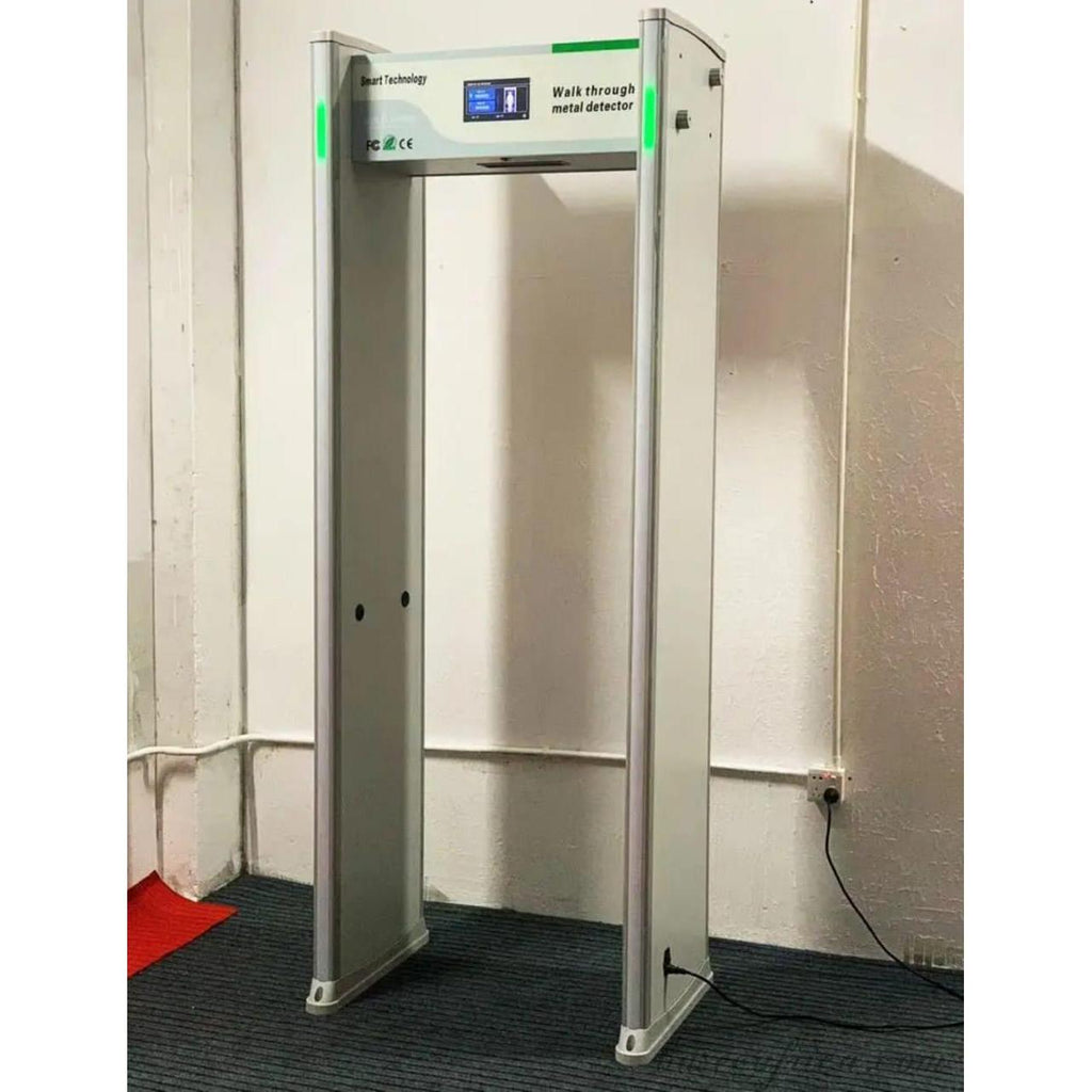 BASEC BAS33Z Smart Walk Through Metal Detector (33 Zones)