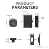 BAS019 Cabinet Smart Lock with Fingerprint and Tuya App