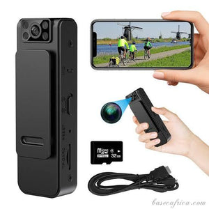 CJBIN Body Camera – Portable Body-Cam with Audio/Video & Night Vision