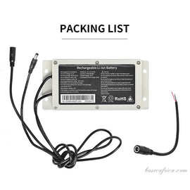 Automatic DC Gate Machine Rechargeable Lithium External Battery