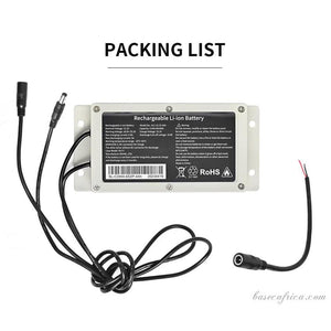 Automatic DC Gate Machine Rechargeable Lithium External Battery