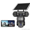 4G Triple Lens Solar PTZ Camera