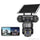 4G Triple Lens Solar PTZ Camera