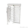 Basec BAS-IFHT02SL Industrial Heavy-Duty Single Lane Full Height Turnstile Gate