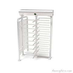 Basec BAS-IFHT02SL Industrial Heavy-Duty Single Lane Full Height Turnstile Gate