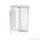 Basec BAS-IFHT02SL Industrial Heavy-Duty Single Lane Full Height Turnstile Gate