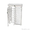 Basec BAS-IFHT02SL Industrial Heavy-Duty Single Lane Full Height Turnstile Gate