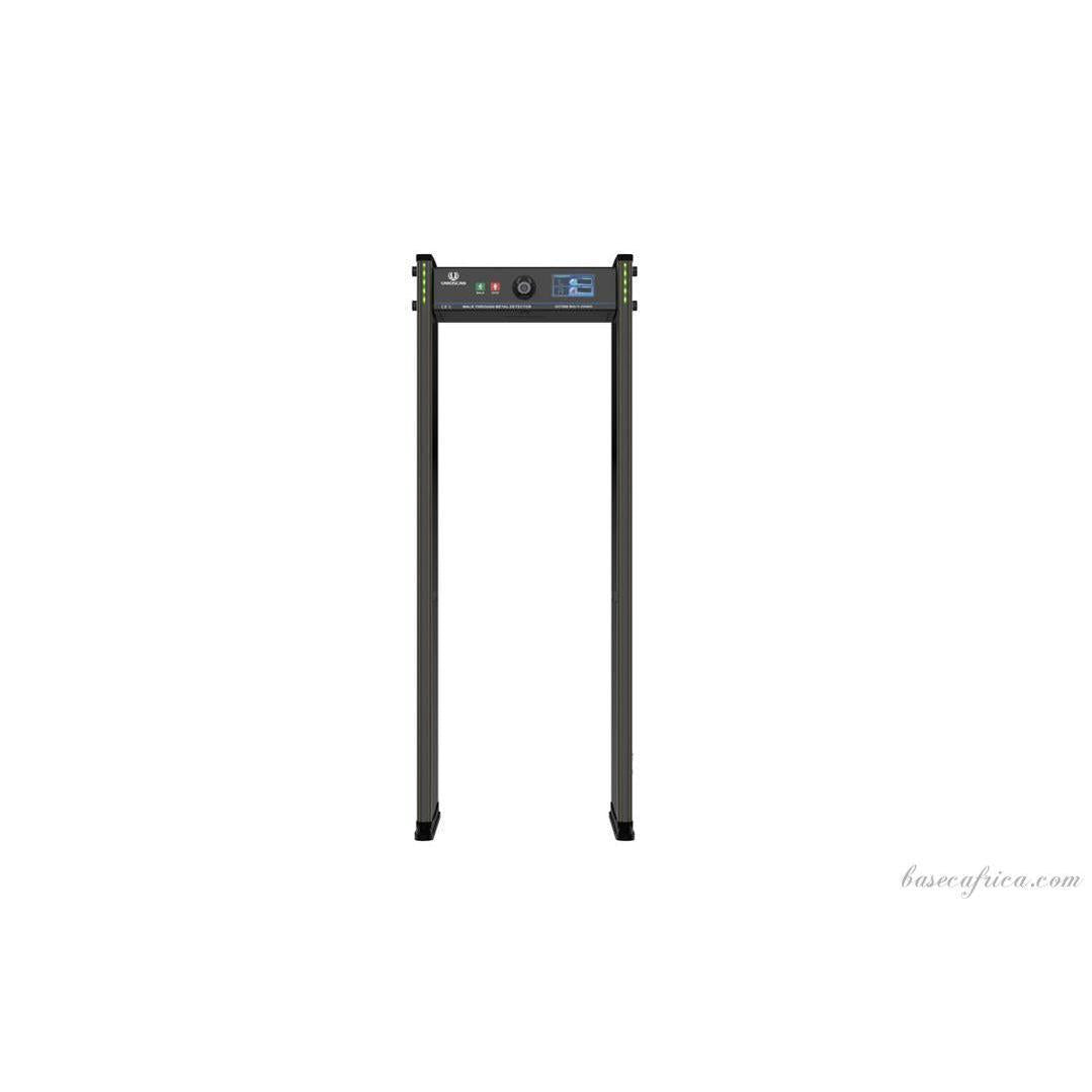 Uniqscan UC7000 33-Zone Walk Through Metal Detector with Integrated CCTV Camera