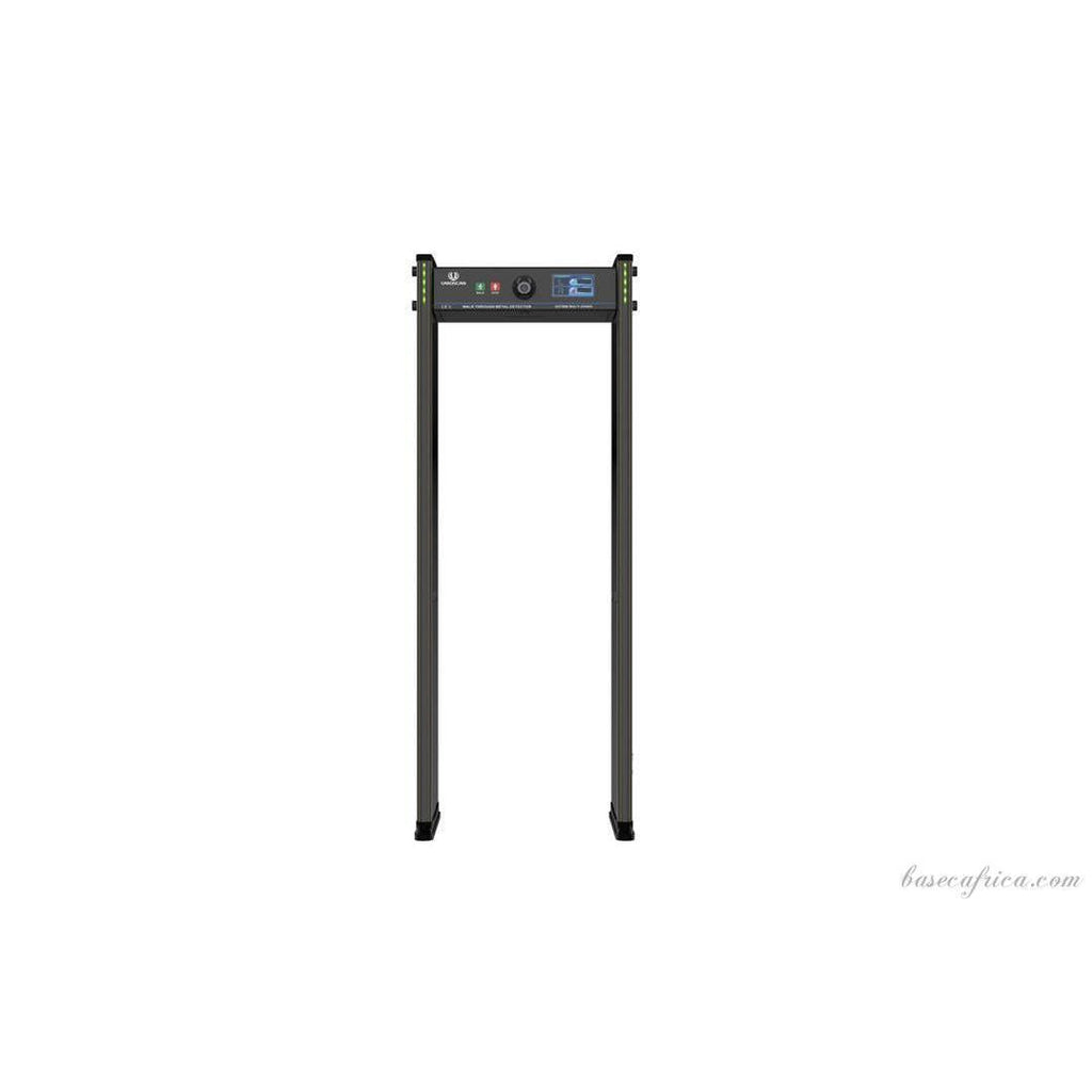 Uniqscan UC6000 18-Zone Walk Through Metal Detector with Integrated CCTV Camera