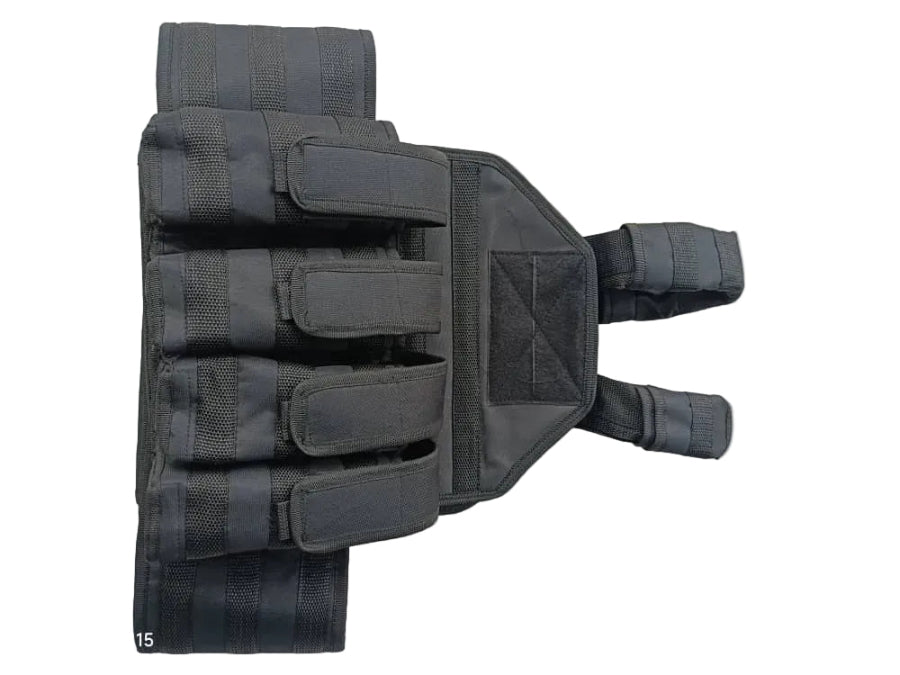 Multi-Purpose Tactical Security Jacket with Pockets and Sections