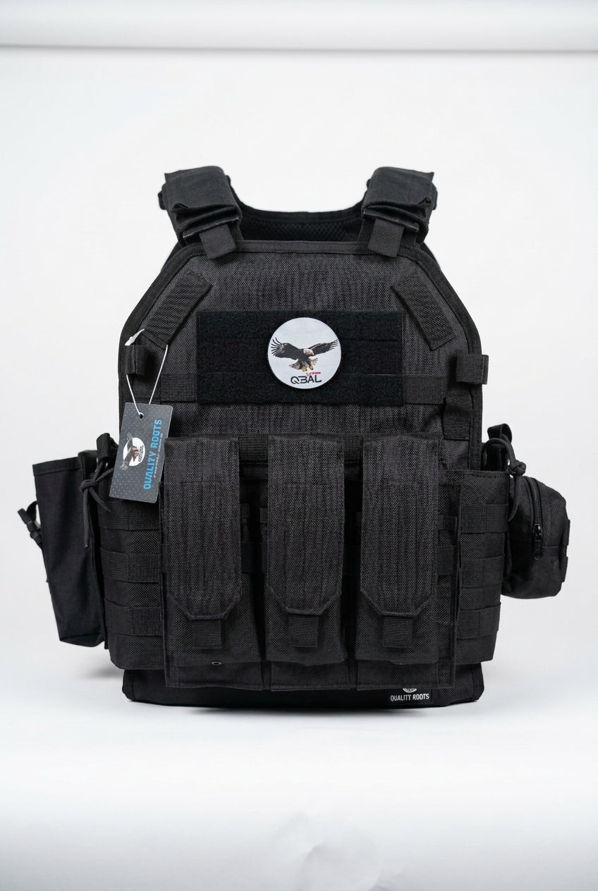Multi-Purpose Bulletproof Security Vest with Pockets and Sections
