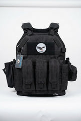 Multi-Purpose Bulletproof Security Vest with Pockets and Sections