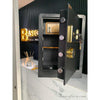 BAS60CM-3 Basec Luxury Fireproof Safe Box With, Fingerprint, Password and Manual Key Unlock