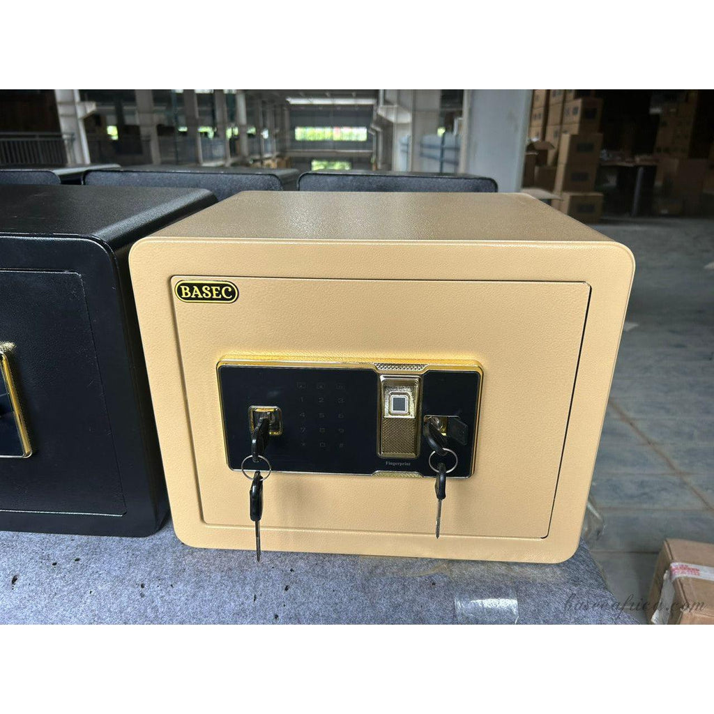 BAS30CM-3 Basec Luxury Fireproof Safe Box With, Fingerprint, Password and Manual Key Unlock